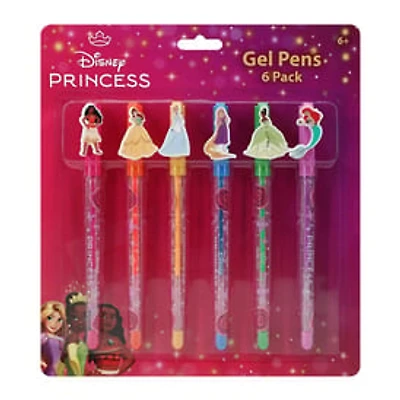 Disney Princess Gel Pens 6-Count