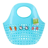 Plastic Basket With Charms 13.7in x 12.9in