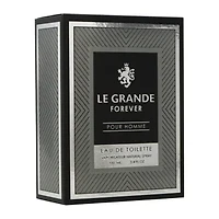 Le Grande Forever Eau De Toilette For Men 3.4oz