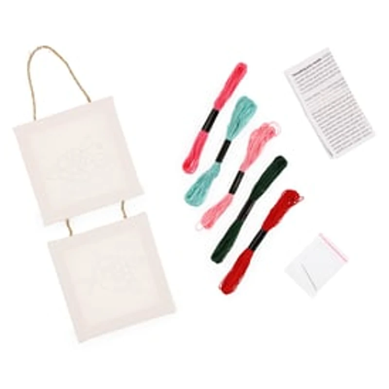 Embroidery Hanging Canvas Art Set