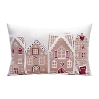 Christmas Gingerbread House Pillow