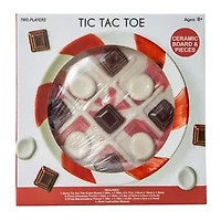 Tic Tac Toe Ceramic Board Game And Pieces