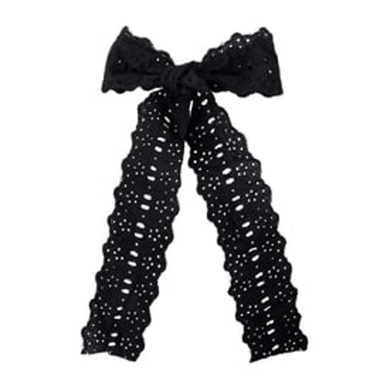 Black Oversized Bow