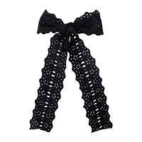 Black Oversized Bow