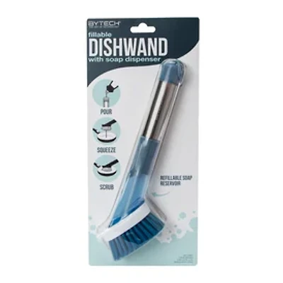 Fillable Dishwand With Soap Dispenser
