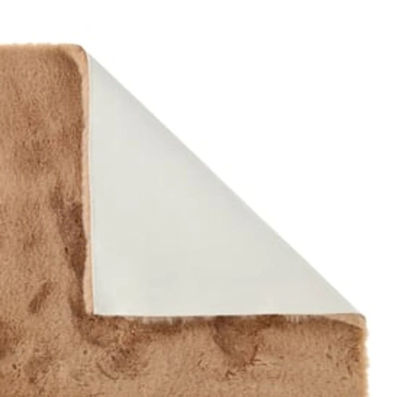 Rabbit Faux Fur Area Rug 3ft x 5ft