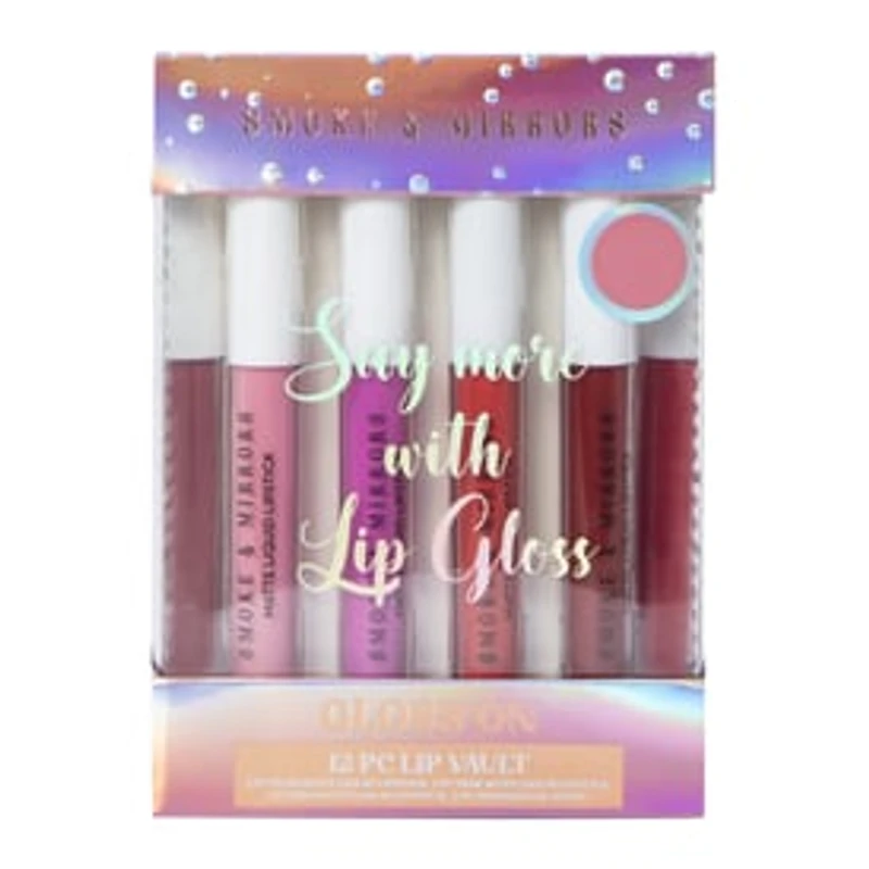 Smoke & Mirrors Say More With Lip Gloss Set 12-Piece