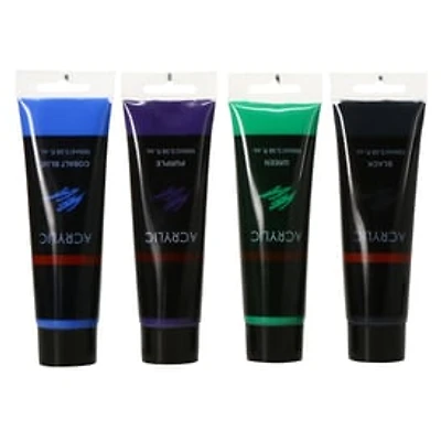 Acrylic Paint Tubes 4-Count