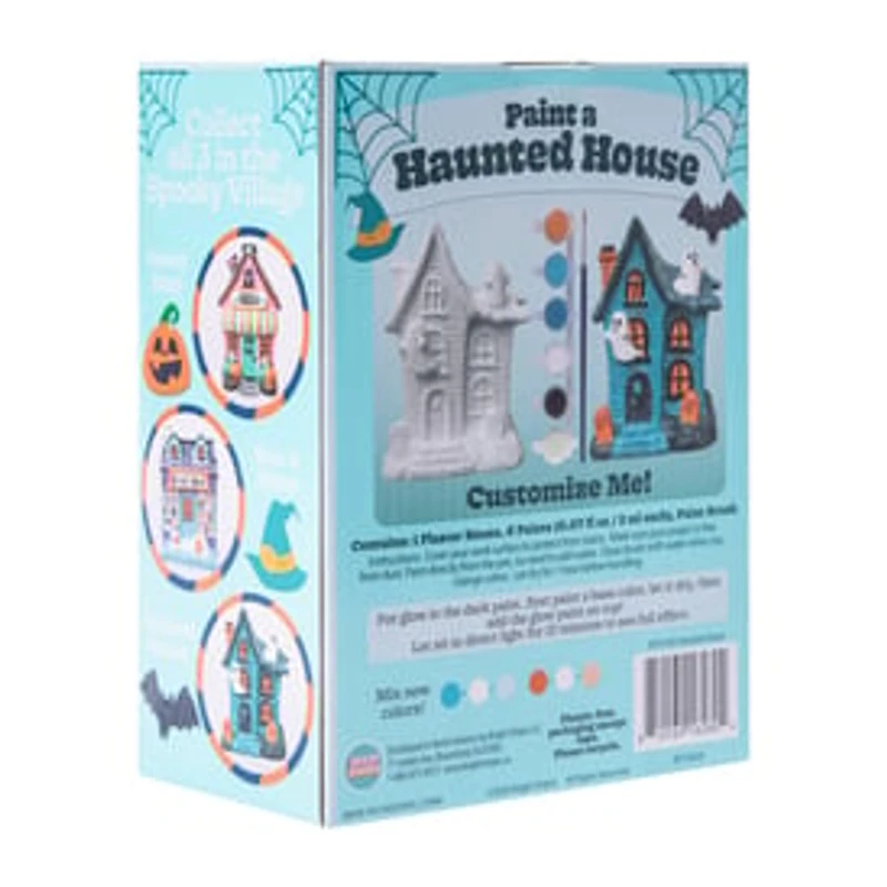 Halloween Paint A Haunted House Set