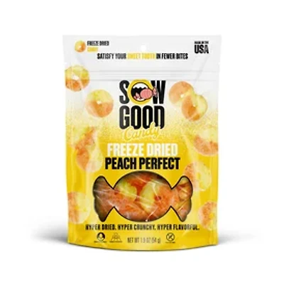 Sow Good™ Freeze Dried Peach Perfect Candy 1.9oz