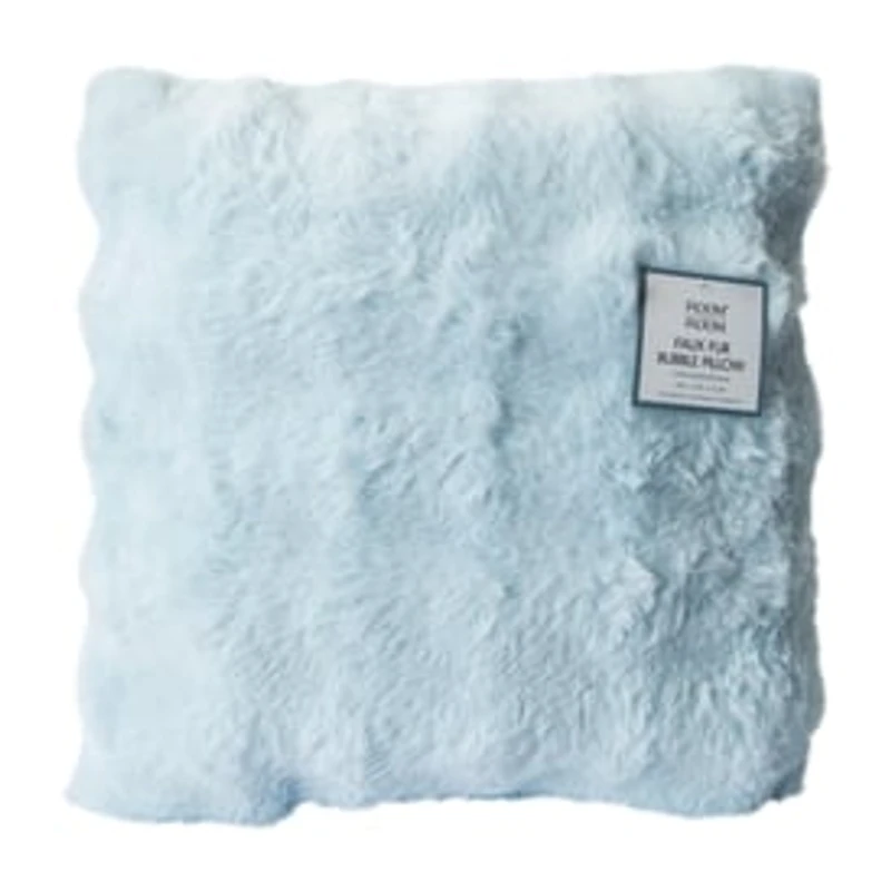 Faux Fur Bubble Pillow 16in x 16in