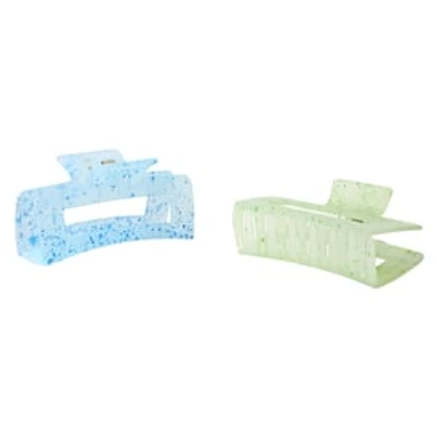 Rectangle Claw Hair Clips 2-Pack