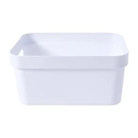 Medium White Storage Bin