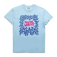 'You Are Worthy' by Lo Harris Graphic Tee