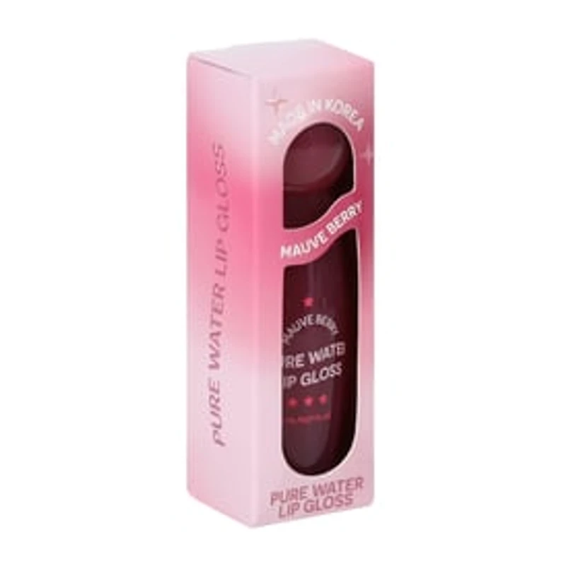Mauve Berry Pure Water Lip Gloss 0.07oz
