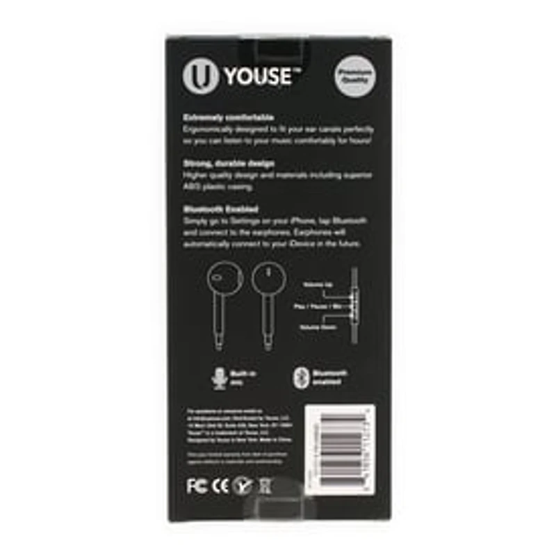 8-Pin Earbuds w/ Mic For iPhone® & iPad®
