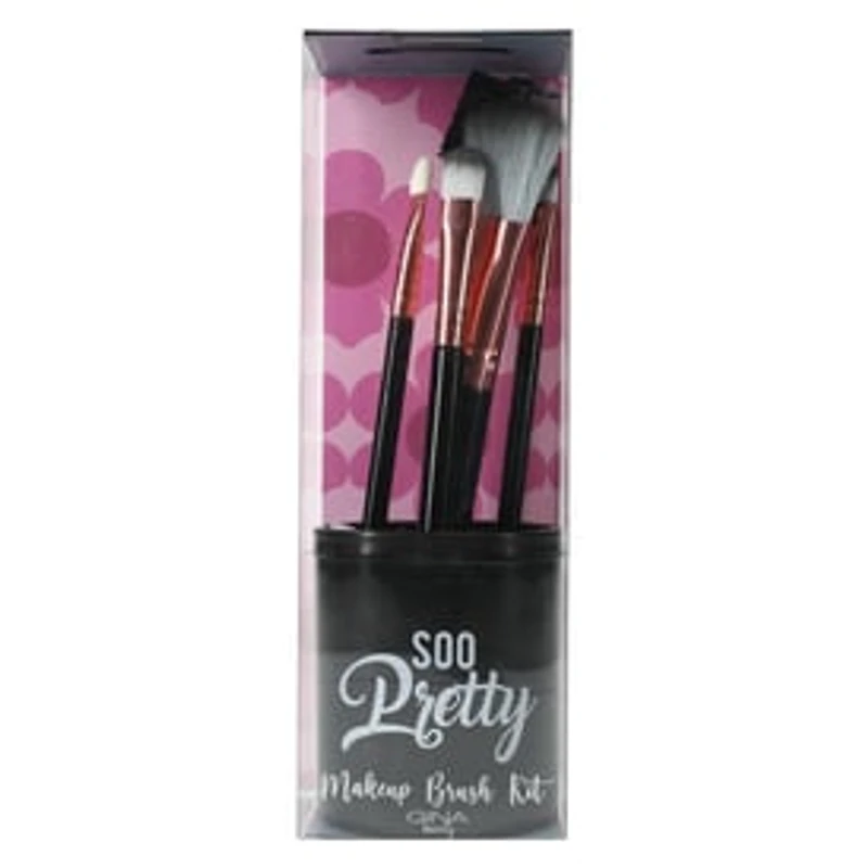 Gina Beauty™ Makeup Brush Set With Holder 6-Count