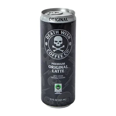 Death Wish Coffee Co® Fair Trade Original Latte Can 11oz