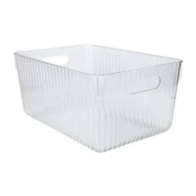 Ribbed Storage Bin