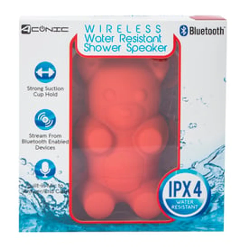 Molded Icon Wireless Shower Speaker