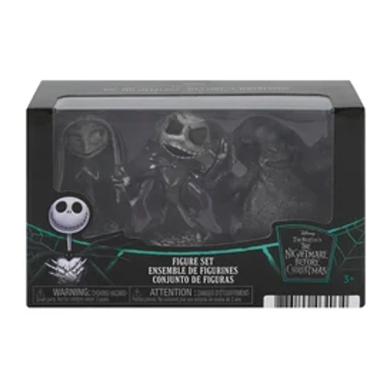 Disney Tim Burton's The Nightmare Before Christmas Figure Set 3-Pack