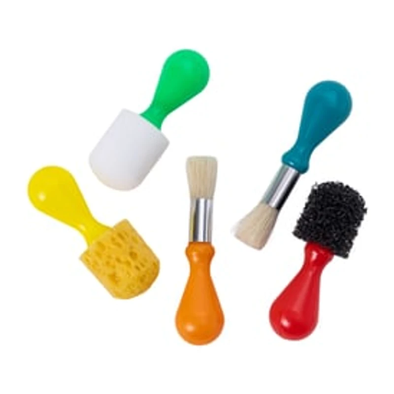 Brush Buddies Kid's Art Brushes 5-Pack