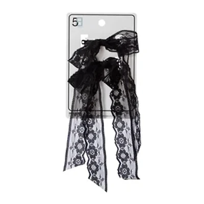 Lace Hair Bows 2-Count