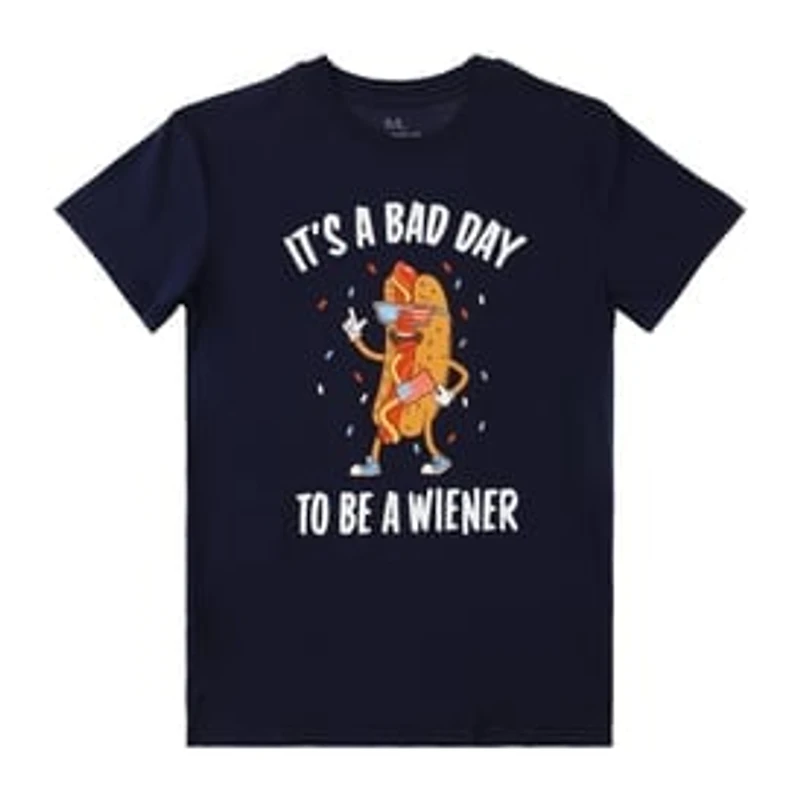 It's A Bad Day To Be Wiener Graphic Tee