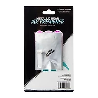 Metallic Bear Vent Clip Car Air Freshener