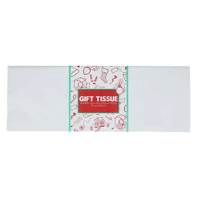 Holiday White Gift Tissue 40-Sheets