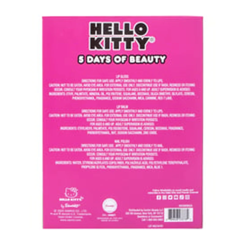 Licensed 5 Days Of Beauty Set