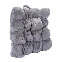 Marshmallow Sherpa Throw Pillow 16in x