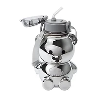 Silver Bear Smile Hydration Bottle 33oz