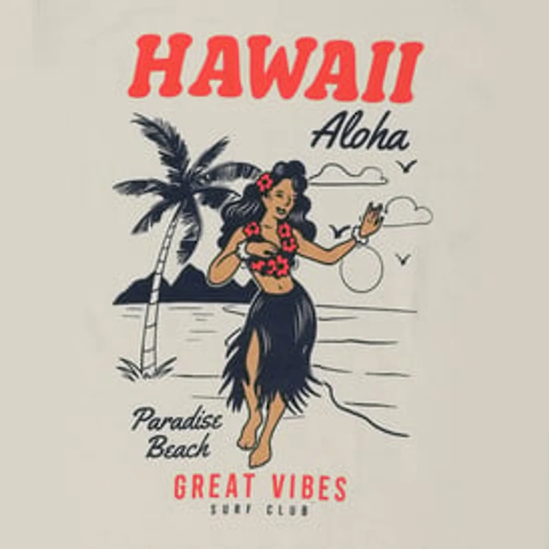 Hawaii Hula Dancer Graphic Tee