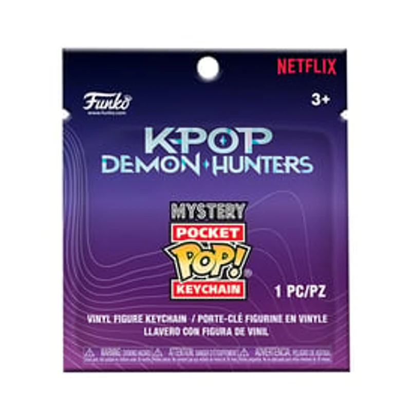 Funko® Mystery Pop! Netflix KPop Demon Hunters Vinyl Figure Keychain (Styles May Vary)