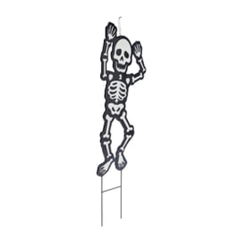 Halloween Skeleton Metal Stake