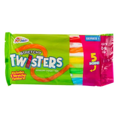 Grafix® Stretchy Twisters Sensory Fidget Toy 5-Count