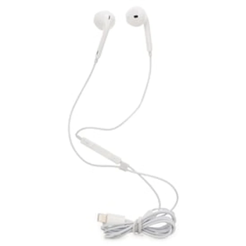 8-Pin Earbuds w/ Mic For iPhone® & iPad®