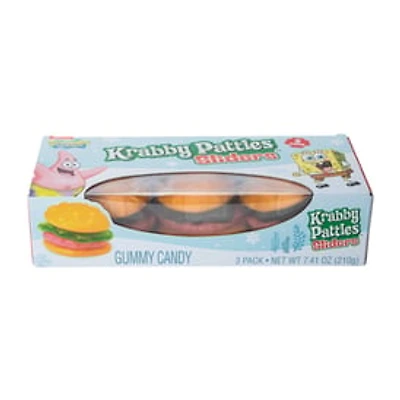 SpongeBob SquarePants Krabby Patties Sliders Gummy Candy 7.41oz