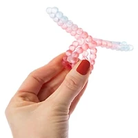 Capelli® Bubble Claw Clip 2-Count - Red White & Blue