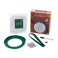 Make Your Own Clay Imprint Holiday Ornament Set