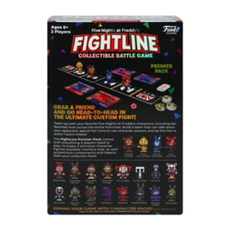 Funko® Games Five Nights At Freddy's Fightline Collectible Battle Game Set