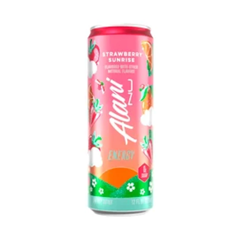 Alani Nu Strawberry Sunrise Energy Drink 12oz