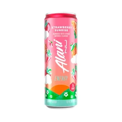 Alani Nu Strawberry Sunrise Energy Drink 12oz
