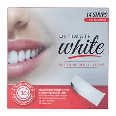 Ultimate White™ Whitening Dental Strips 7-Day Treatment/14 Strips