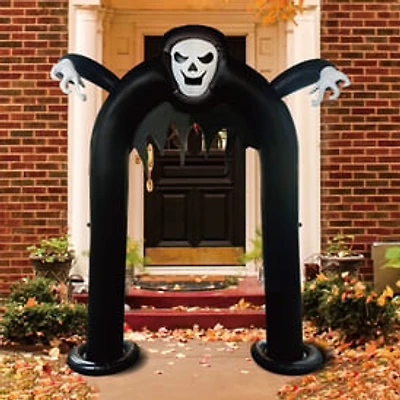 7ft Inflatable Grim Arch Halloween Decor