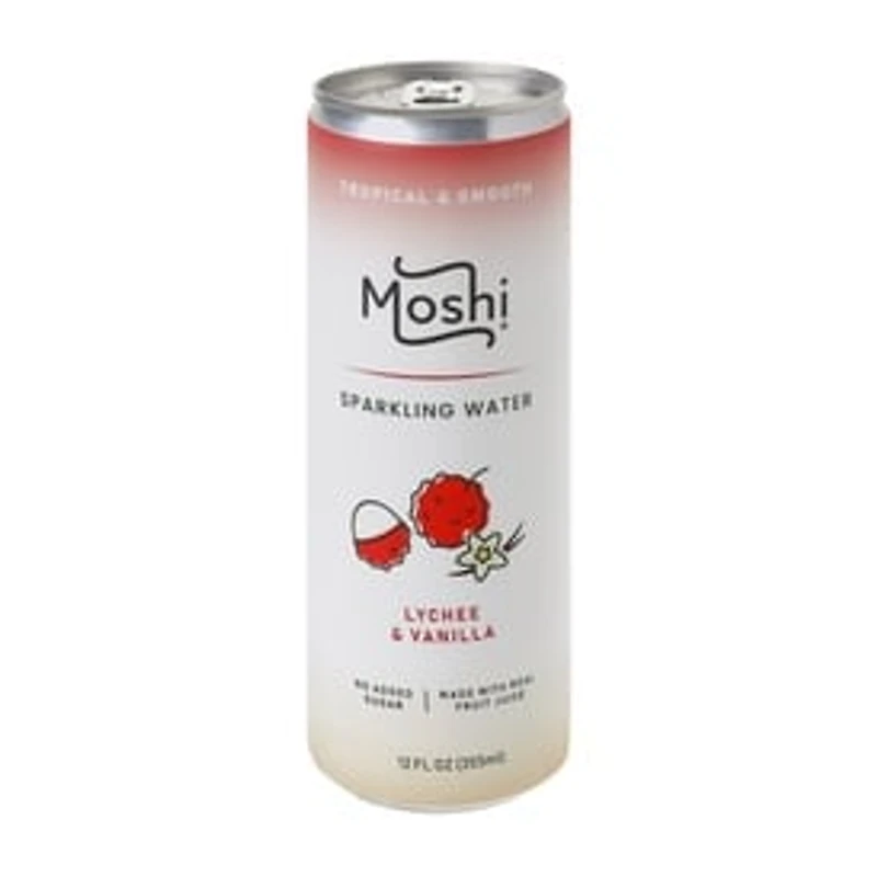 Moshi® Lychee & Vanilla Sparkling Water 12oz