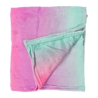 Cute Printed Plush Blanket 50in x 60in