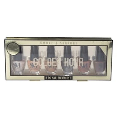 Smoke & Mirrors Golden Hour Nail Polish 6-Piece Set