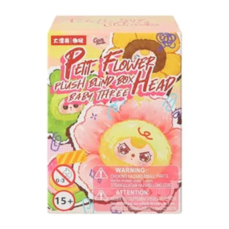 Baby Three Petit Flower Plush Blind Box (Styles May Vary)